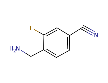 4-cyano-2-fluorobenzyl amine cas no. 701264-00-8 98%%