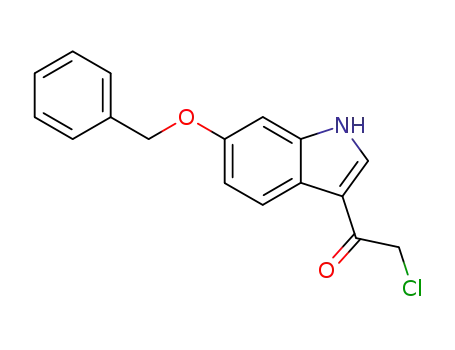 1-(6-benzyloxy-1H-indol-3-yl)-2-chloroethanone