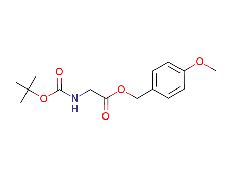 Molecular Structure of 1013210-71-3 (4-methoxybenzyl 2-(tert-butoxycarbonylamino)acetate)