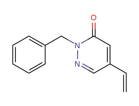 3(2H)-Pyridazinone, 5-ethenyl-2-(phenylmethyl)-