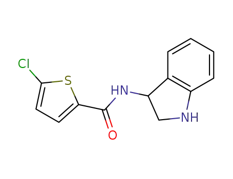 5-chloro-thiophene-2-carboxylic acid (2,3-dihydro-1H-indol-3-yl)-amide