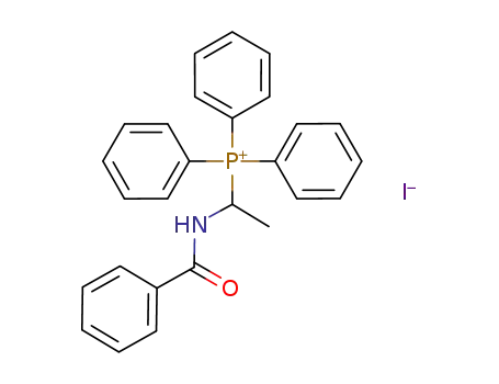 1-(N-benzoylamino)ethyltriphenylphosphonium iodide