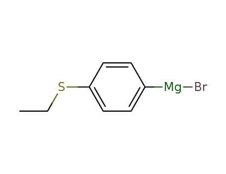 Molecular Structure of 917382-51-5 (4-(ETHYLTHIO)PHENYLMAGNESIUM BROMIDE)