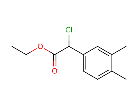 2-클로로-2-(3,4-디메틸페닐)-아세트산 에틸 에스테르
