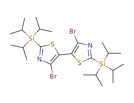 IN1015, 2,2’-Bis-triisopropylsilyl-4,4’dibromo-5,5’-bithiazole from SunaTech Inc.
