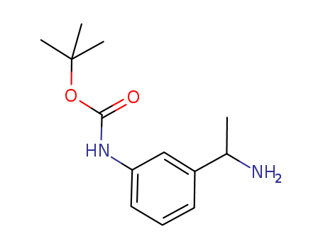 Carbamic acid,N-[3-(1-aminoethyl)phenyl]-, 1,1-dimethylethyl ester cas  886362-19-2