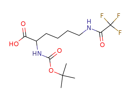 (R)-2-((tert-Butoxycarbonyl)amino)-6-(2,2,2-trifluoroacetamido)hexanoic acid