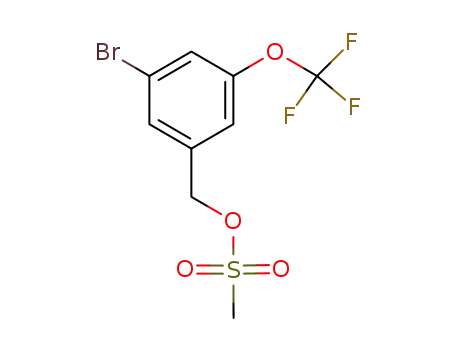 3-bromo-5-trifluoromethoxy-benzyl methanesulfonate