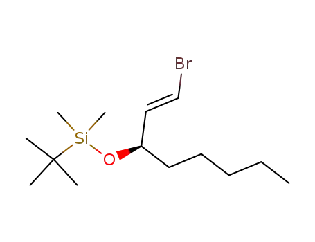 [(R)-1-((E)-2-Bromo-vinyl)-hexyloxy]-tert-butyl-dimethyl-silane