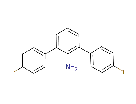Molecular Structure of 1097192-02-3 (2,6-di-(4-fluorophenyl)aniline)