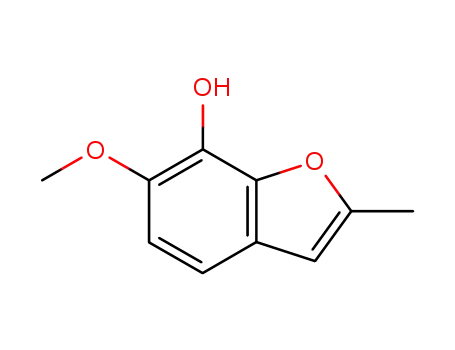 7-Benzofuranol, 6-methoxy-2-methyl-