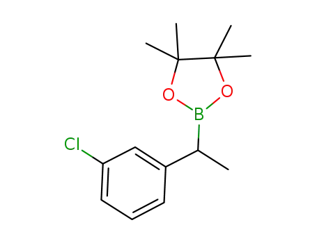 Molecular Structure of 1138077-59-4 (2-(3-chlorobenzyl)-4,4,5,5-tetraMethyl-1,3,2-dioxaborolane)