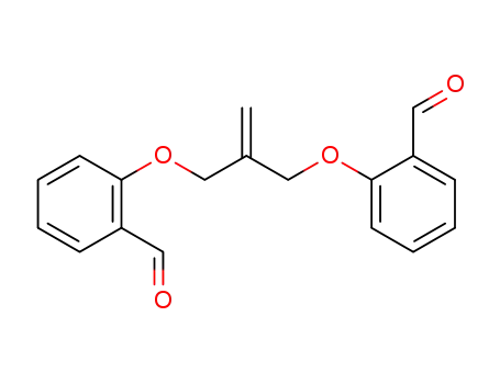 Molecular Structure of 324541-88-0 (Benzaldehyde, 2,2'-[(2-methylene-1,3-propanediyl)bis(oxy)]bis-)