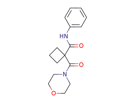 N-(4-morpholinyl)-N'-phenyl-1,1-cyclobutanedicarboxamide