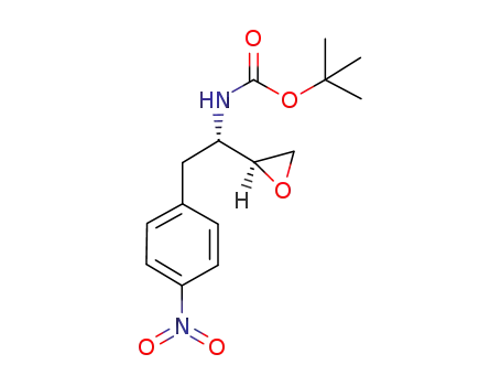 tert-Butyl ((S)-2-(4-nitrophenyl)-1-((S)-oxiran-2-yl)ethyl)carbamate