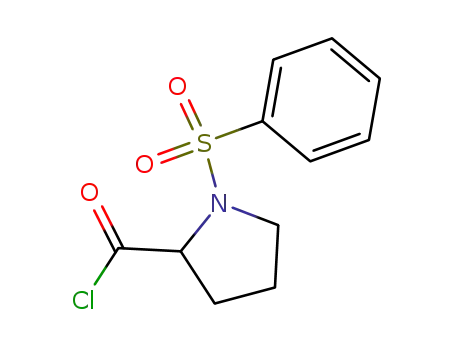 2-Pyrrolidinecarbonyl chloride, 1-(phenylsulfonyl)-
