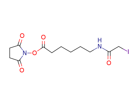 Hexanoic acid,6-[(2-iodoacetyl)amino]-, 2,5-dioxo-1-pyrrolidinyl ester