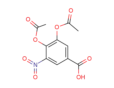 3,4-diacetoxy-5-nitrobenzoic acid