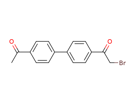1-{4'-acetyl-[1,1'-biphenyl]-4-yl}-2-bromoethan-1-one(36934-45-9)
