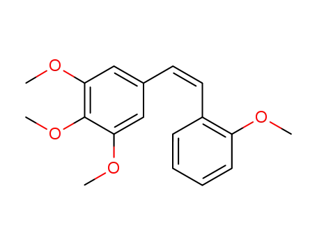Benzene, 1,2,3-trimethoxy-5-[2-(2-methoxyphenyl)ethenyl]-, (Z)-
