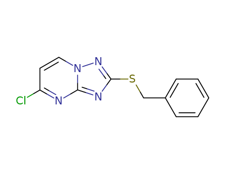 2-(Benzylthio)-5-Chloro-[1,2,4]Triazolo[1,5-A]Pyrimidine