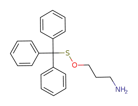 3-tritylsulfenyloxypropan-1-amine