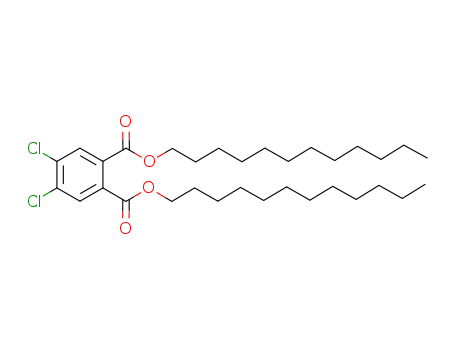 Molecular Structure of 1030871-32-9 (didodecyl 4,5-dichlorophthalate)