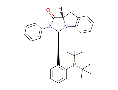 (3R,9aS)-2-phenyl-3-[2-(di(tert-butyl)phosphino)phenyl]-2,3,9,9a-tetrahydro-1H-imidazo[1,5-a]indole-1-one