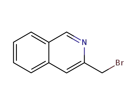Molecular Structure of 54804-44-3 (3-(Bromomethyl)isoquinoline)