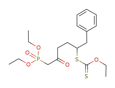 (5-ethoxythiocarbonylsulfanyl-2-oxo-6-phenyl-hexyl)-phosphonic acid diethyl ester