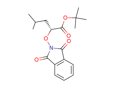 Pentanoic acid, 2-[(1,3-dihydro-1,3-dioxo-2H-isoindol-2-yl)oxy]-4-methyl-, 1,1-dimethylethyl ester, (2R)-