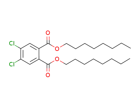 Molecular Structure of 1030871-31-8 (dioctyl 4,5-dichlorophthalate)