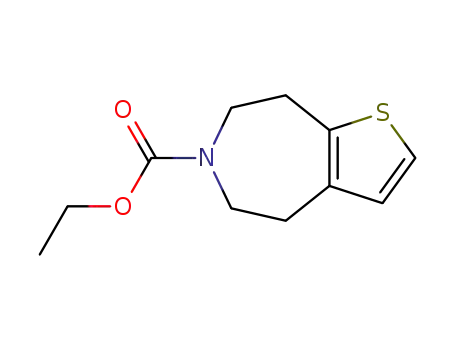 2-CHLORO-4,5,7,8-TETRAHYDRO-6H-THIENO[2,3-D]AZEPINE-6-CARBOXYLIC ACID, T-BUTYLESTER