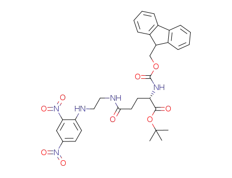 tert-butyl 2-(((9H-fluoren-9-yl)methoxy)carbonylamino)-5-(2-(2,4-dinitrophenylamino)ethylamino)-5-oxopentanoate