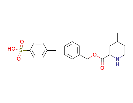 benzyl 4-methyl-2-piperidinecarboxylate p-toluenesulfonate