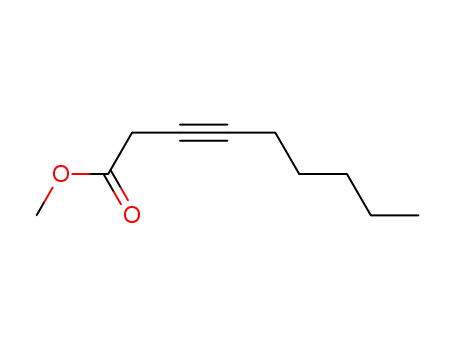 Molecular Structure of 7003-47-6 (3-Nonynoic acid methyl ester)