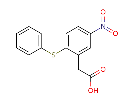 [5-Nitro-2-(phenylsulfanyl)phenyl]acetic acid