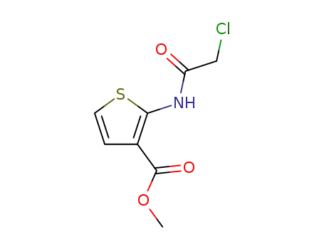 메틸 2-[(2- 클로로 아세틸) 아미노] 티 오펜 -3- 카복실 레이트