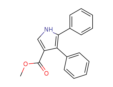 1H-Pyrrole-3-carboxylic acid, 4,5-diphenyl-, methyl ester