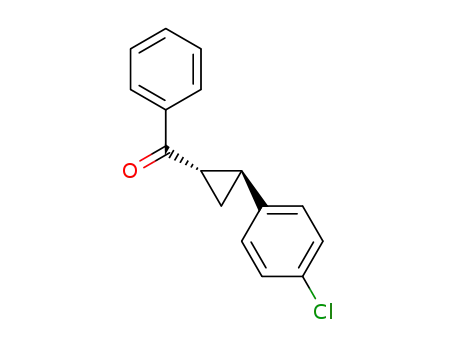 Molecular Structure of 959936-91-5 ([(1S,2S)-2-(4-chlorophenyl)cyclopropyl]phenylmethanone)