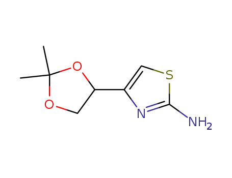4-(2,2-dimethyl-1,3-dioxolan-4-yl)-1,3-thiazole-2-amine
