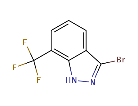 1H-Indazole, 3-bromo-7-(trifluoromethyl)-