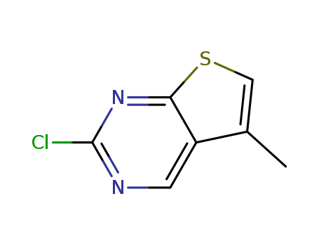 Thieno[2,3-d]pyrimidine,2-chloro-5-methyl-