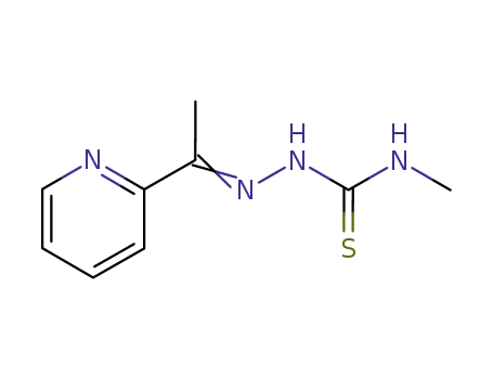 Molecular Structure of 75013-64-8 (2-acetylpyridine-4-methyl-3-thiosemicarbazone)