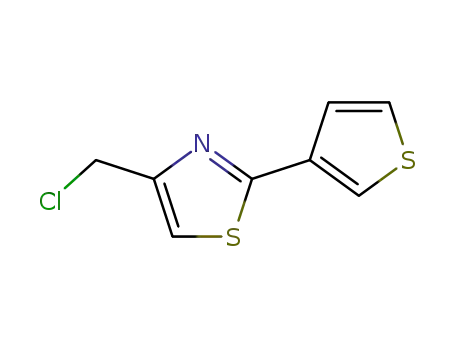4-(클로로메틸)-2-티엔-3-YL-1,3-티아졸 염산염