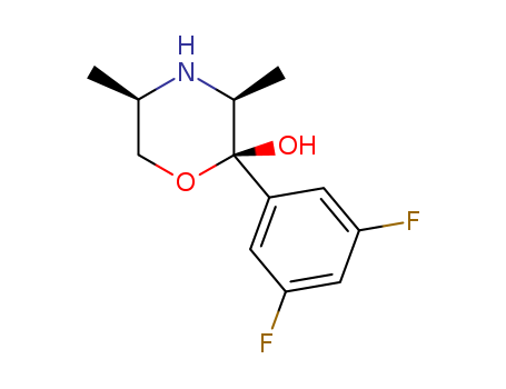 2-(3,5-difluorophenyl)-3,5-dimethylmorpholin-2-ol