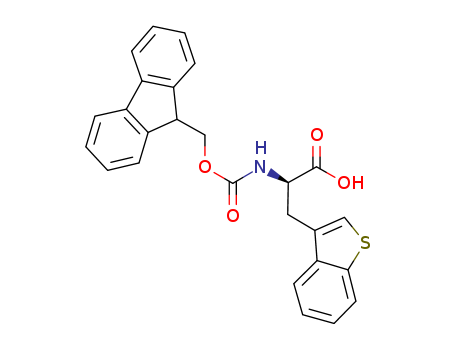 （αR)-α-[[（9H-Fluoren-9-ylmethoxy)carbonyl]amino]benzo[b]thiophene-3-propanoic acid[177966-61-9]