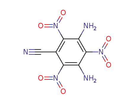 Molecular Structure of 105363-51-7 (Benzonitrile, 3,5-diamino-2,4,6-trinitro-)