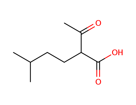 2-acetyl-5-methylhexanoic acid