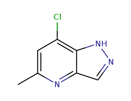 7-Chloro-5-methyl-1H-pyrazolo[4，3-b]-pyridine